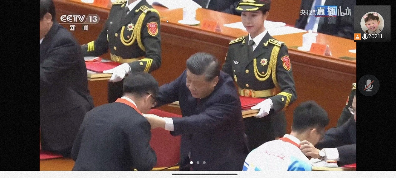 yl7703永利2021级硕士一班党支部学习习近平总书记在冬奥、冬残奥表彰大会发表的重要讲话